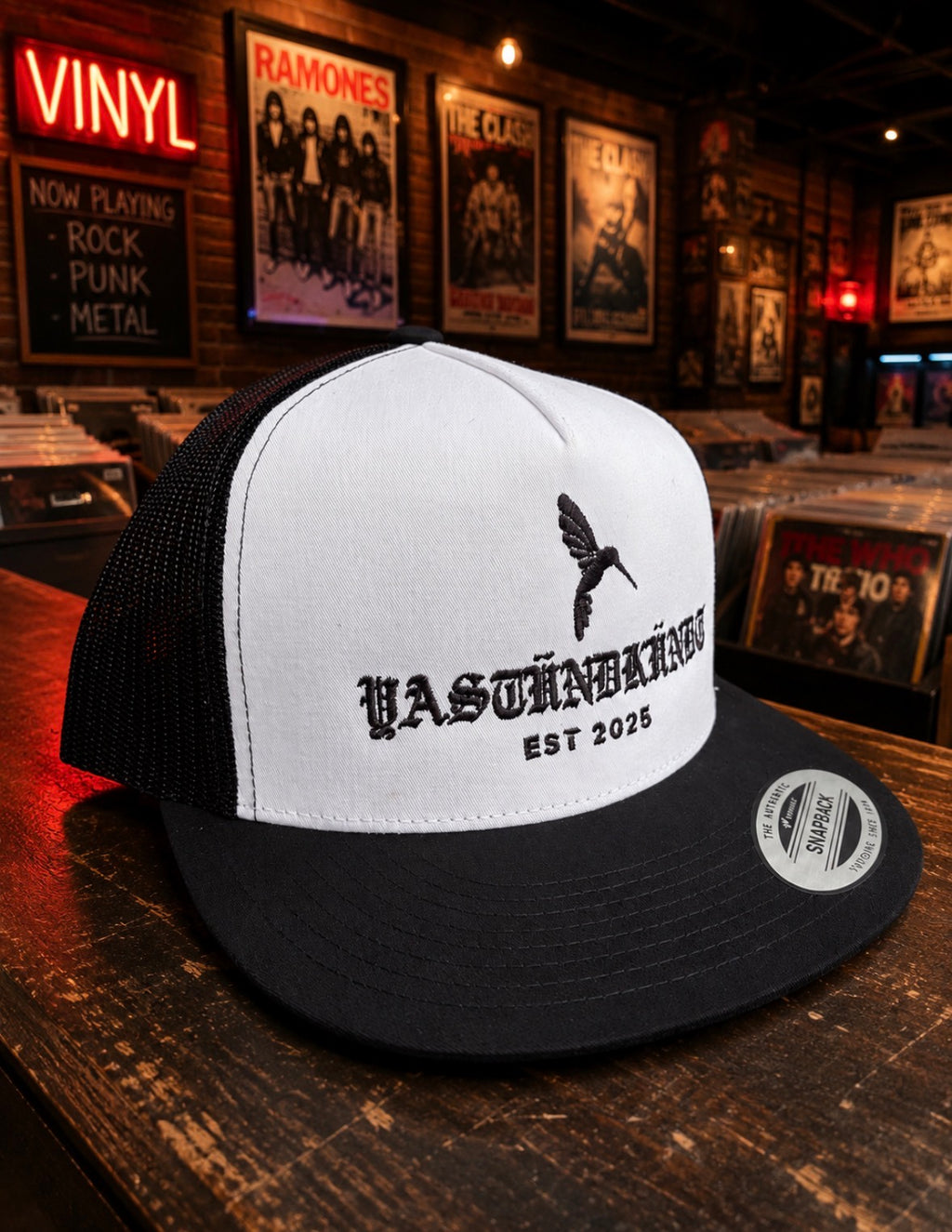 High Profile Snap Back Trucker Hat