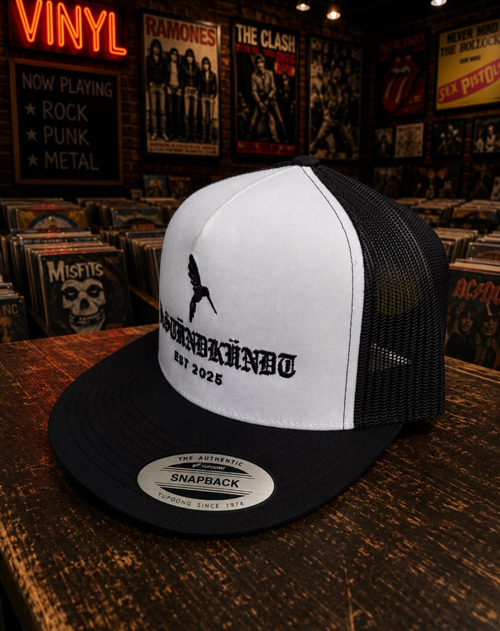 High Profile Snap Back Trucker Hat