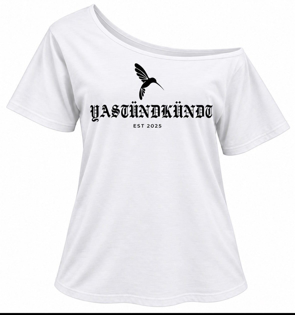 Short Sleeve Rib-Cut T-shirt